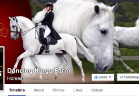 Facebook Timeline Cover for Dancing Kings Farm